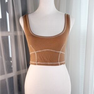 Princess Polly Camel Cropped Tank